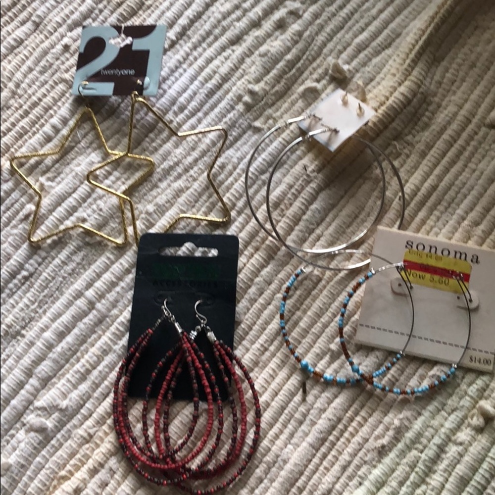 Hoop there they are earrings